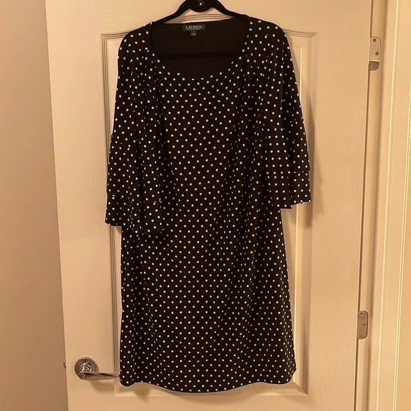Ralph Lauren polka dot dress - Picture 1 of 5